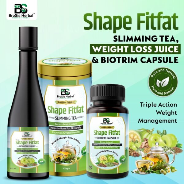 Slimming Tea,Biotrim Capsule and Juice Combo